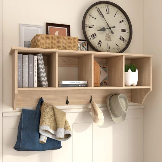 Wall Hook: 4 cabinets Hook Wall Mounted Coat Rack