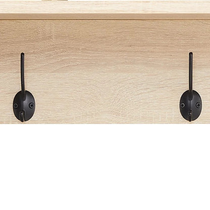 Wall Hook: 4 cabinets Hook Wall Mounted Coat Rack
