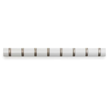 Wall Hook: 8 Hook Wall Mounted Coat Rack