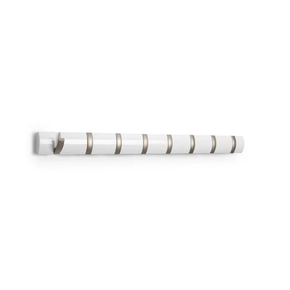Wall Hook: 8 Hook Wall Mounted Coat Rack