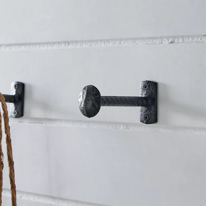 Wall Hook: 6 Iron Wall Rack