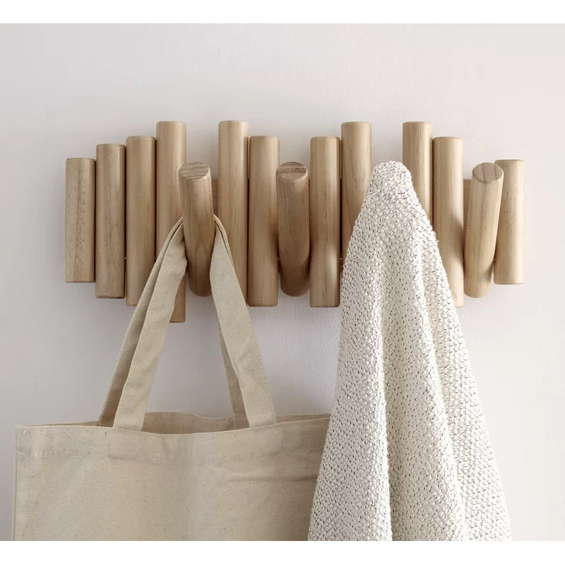 Wall Hook: Wall Mounted Coat Rack
