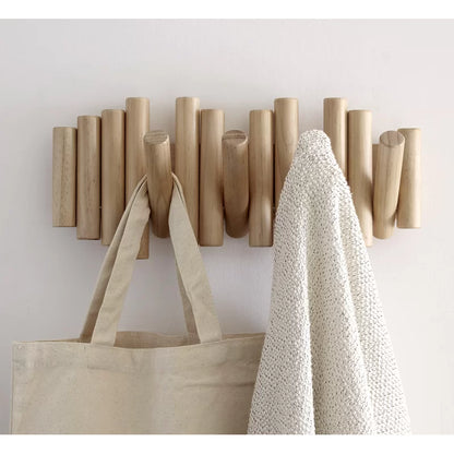 Wall Hook: Wall Mounted Coat Rack