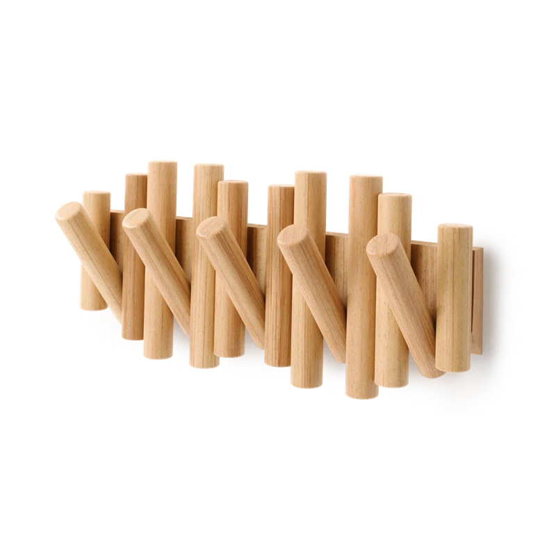 Wall Hook: Wall Mounted Coat Rack