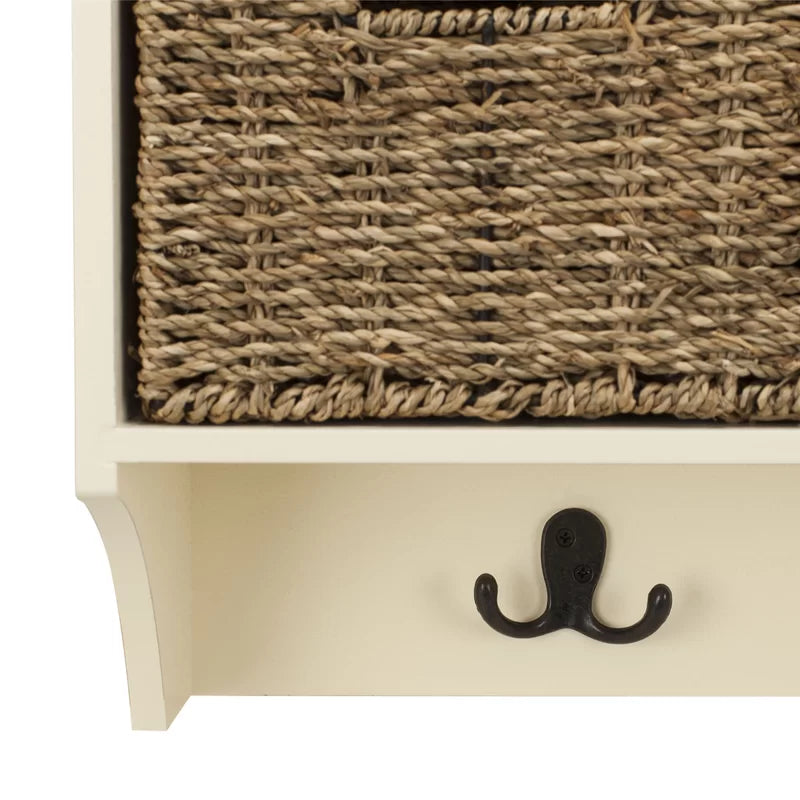 Wall Hook: Wooden Rack with Modern Design