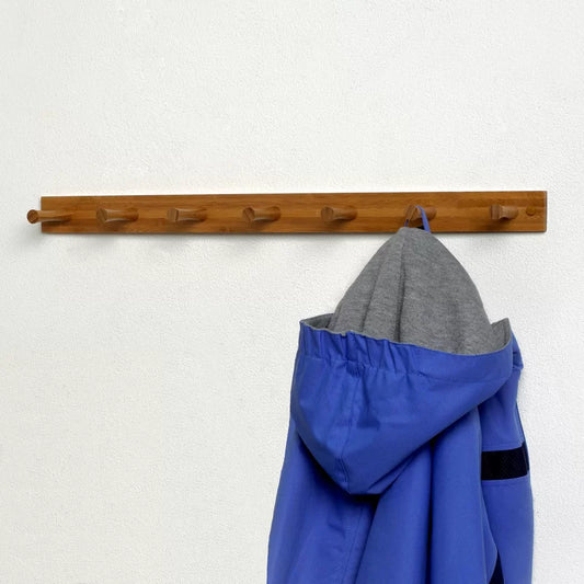 Wall Rack: 7 Hook Wall Mounted Rack