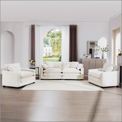 7 Seater Sofa Set: Warm & Cozy Sofa with Soft Cushions