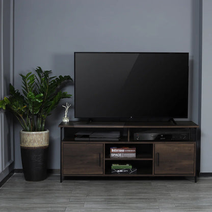 tv panel: Modern tv panel for 65" screens, offers functional and elegant storage