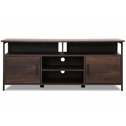 tv panel: Modern tv panel for 65" screens, offers functional and elegant storage