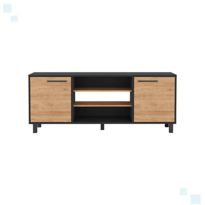 tv panel: Modern Media tv panel with Cable Management, Designed for TVs Up to 65"