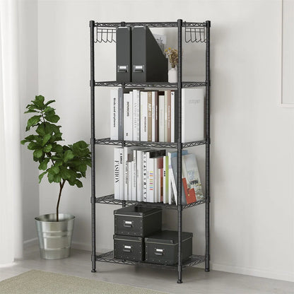 Kitchen Racks: 59.06'' Standard Baker's Rack Made of Metal and Compatible with Microwaves