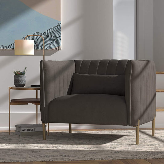 Sofa Chair : Velvet Living Room Chair