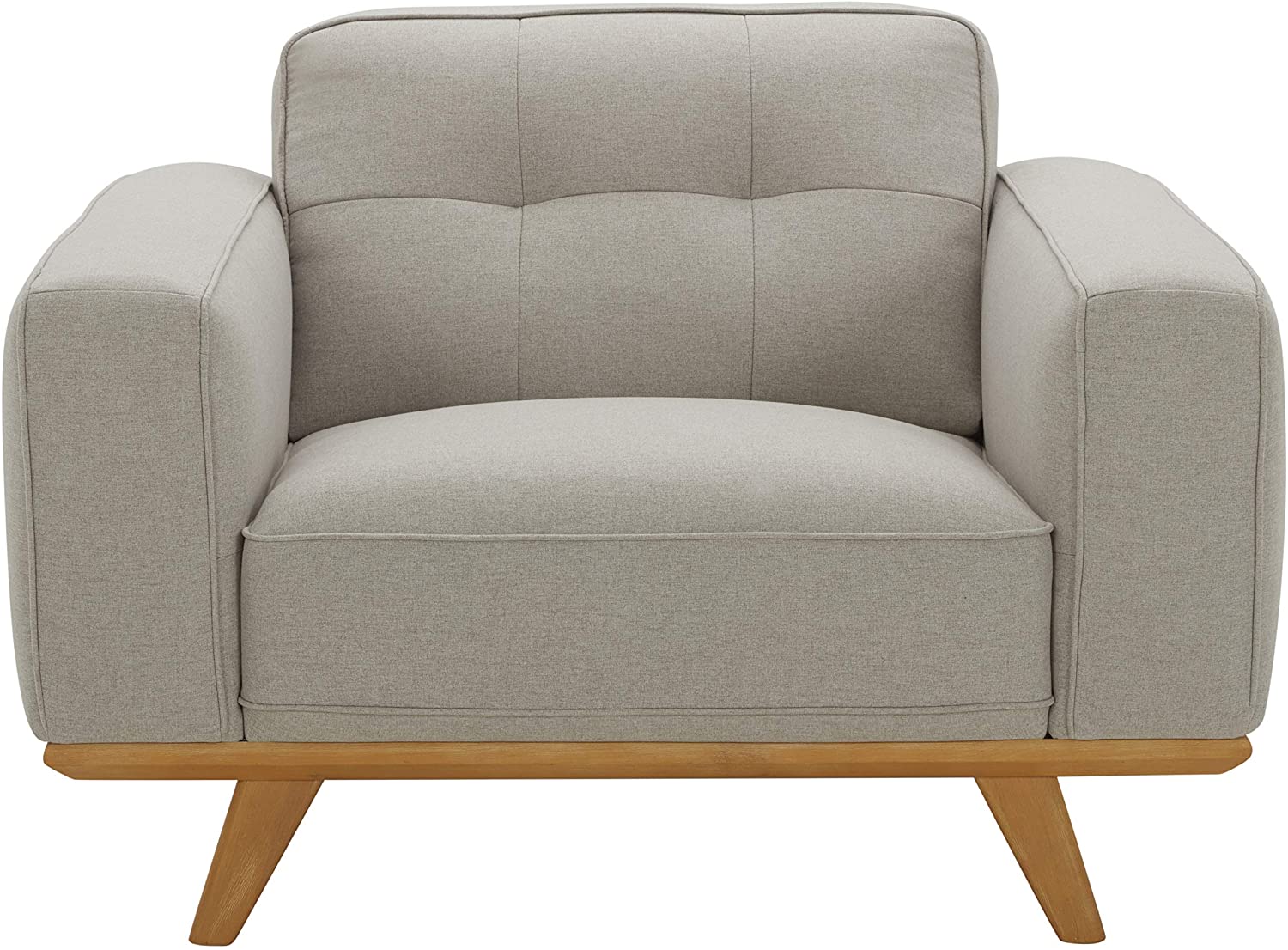 Sofa Chair : Modern Chair with Wood Base