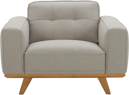 Sofa Chair : Modern Chair with Wood Base