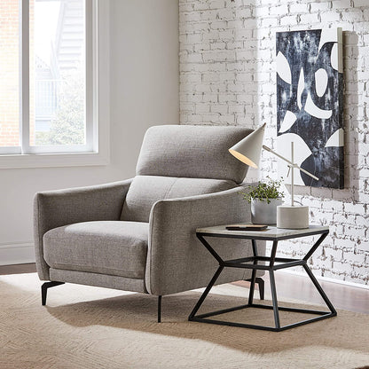 Sofa Chair : Light Grey Living Room Arm Chair