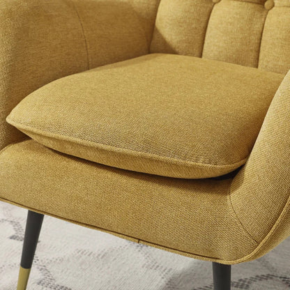 1 Seater Sofa Set : 30.31'' Wide Tufted Armchair