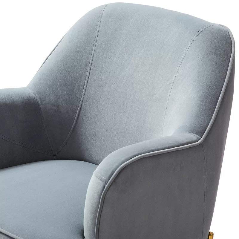 1 Seater Sofa Set : BEN 26'' Wide Velvet Armchair