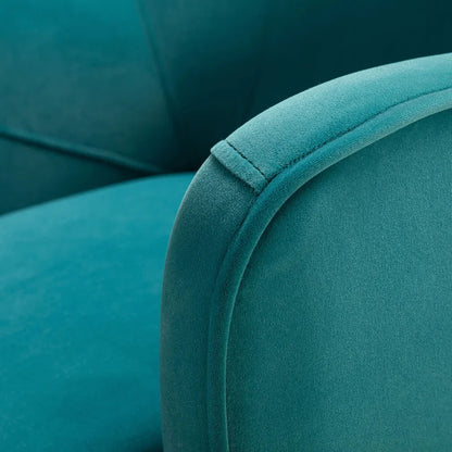 1 Seater Sofa Set : BEN 26'' Wide Velvet Armchair