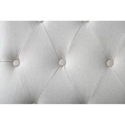 1 Seater Sofa Set : BEN 29'' Wide Tufted Linen Armchair