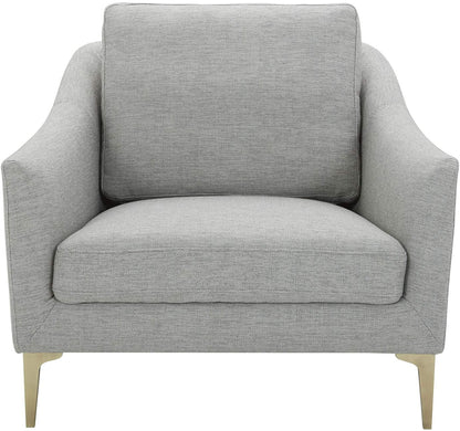 Sofa Chair: Blue, Cognac Leatherette, Grey Leatherette, Light Grey