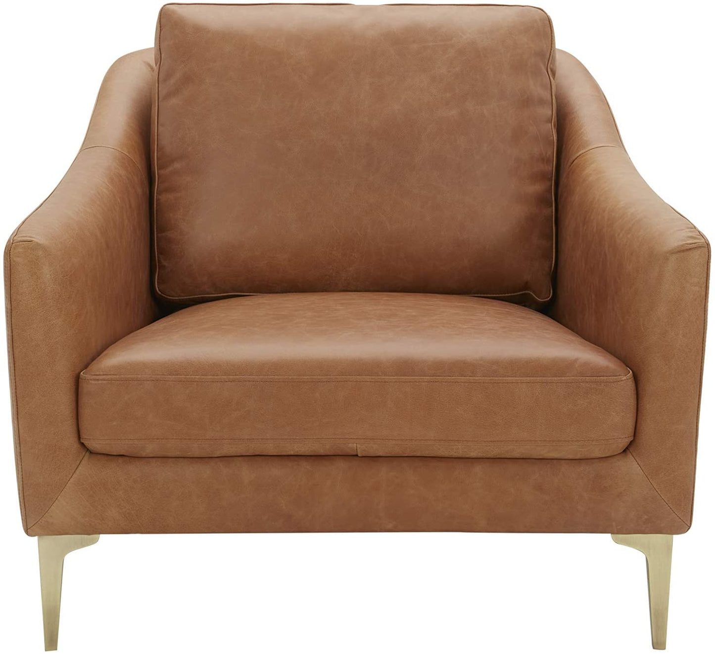 Sofa Chair: Blue, Cognac Leatherette, Grey Leatherette, Light Grey