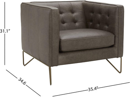 Sofa Chair: Cognac Leatherette, Emerald, Grey Leatherette, Teal Sofa Set
