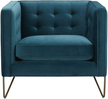 Sofa Chair: Cognac Leatherette, Emerald, Grey Leatherette, Teal Sofa Set