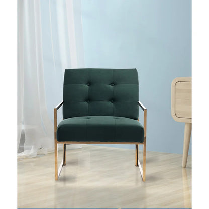 1 Seater Sofa Set : JOI 25.2'' Wide Tufted Velvet Armchair