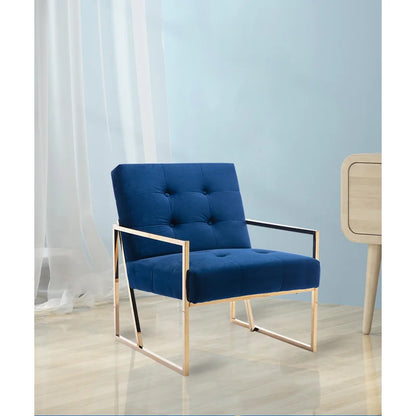 1 Seater Sofa Set : JOI 25.2'' Wide Tufted Velvet Armchair