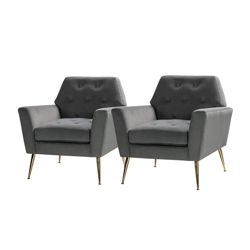 Armchair : MIA 30.5'' Wide Tufted Armchair