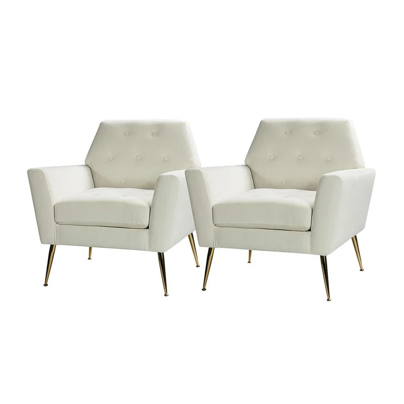Armchair : MIA 30.5'' Wide Tufted Armchair