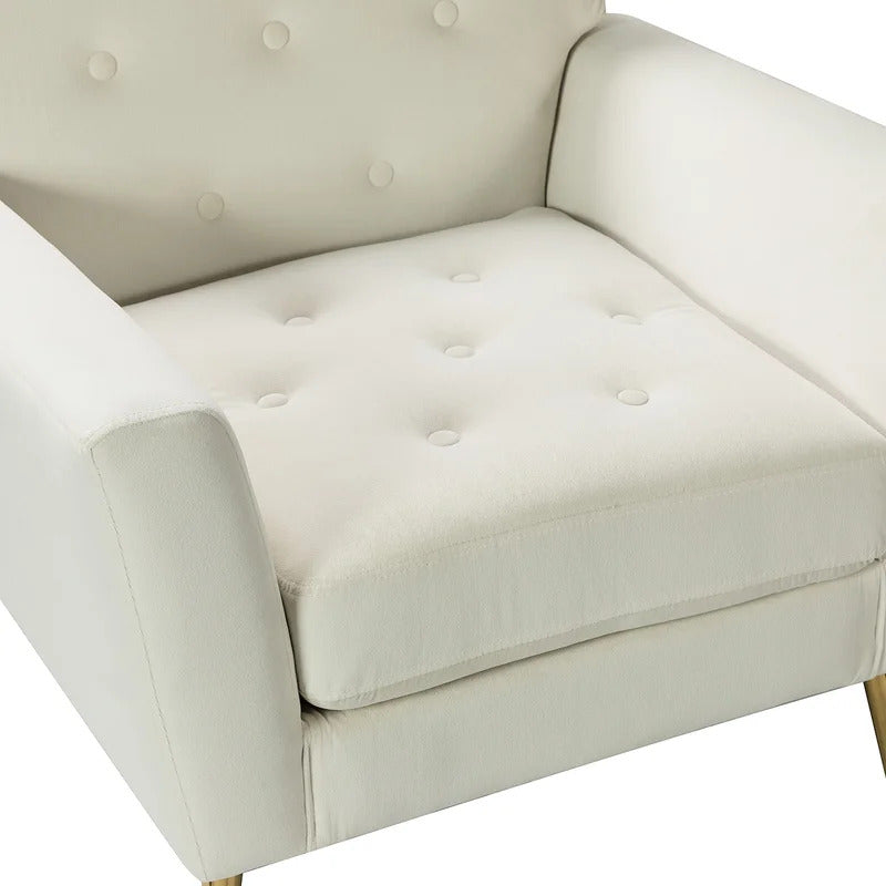 Armchair : MIA 30.5'' Wide Tufted Armchair
