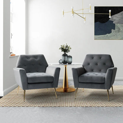 Armchair : MIA 30.5'' Wide Tufted Armchair