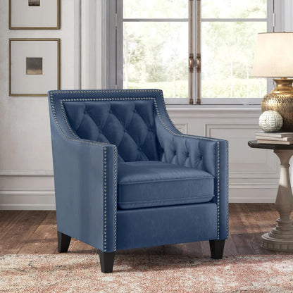 1 Seater Sofa Set : RIYA 29'' Wide Tufted Armchair
