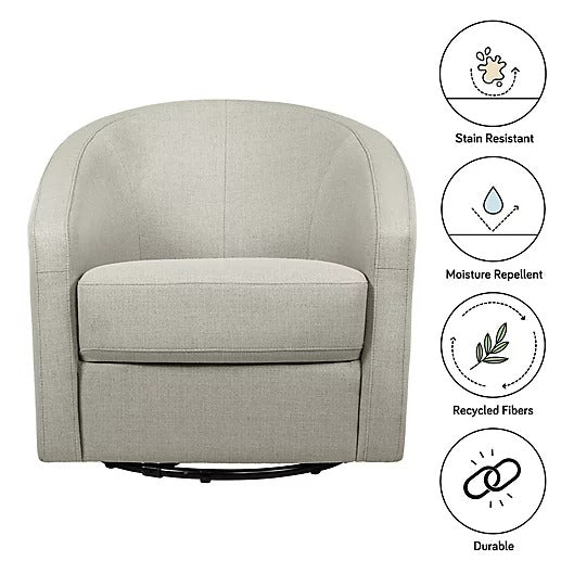 Sofa Chair : White Rounded Back Sofa Set