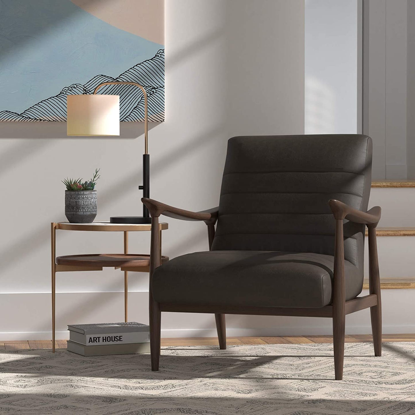 Sofa Chair: Wood Antique Chair Sofa