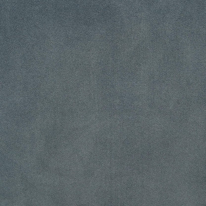 Sofa Chair: Slate Blue Velvet Chair with Arms