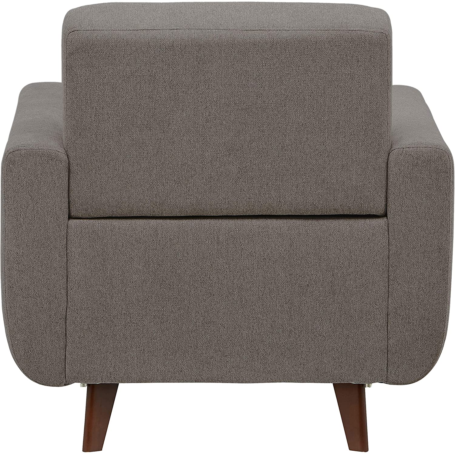Sofa Chair : Storm Grey Armchair with Tapered Legs