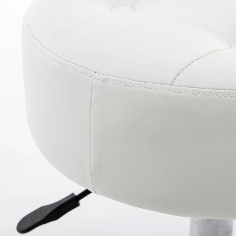 Seating Stool: 25'' Tall Iron Vanity Stool