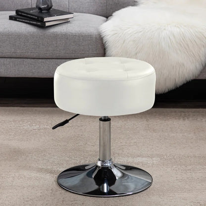 Seating Stool: 25'' Tall Iron Vanity Stool