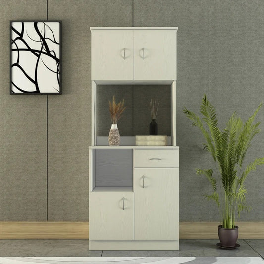 Hutch Cabinets: 28'' Wide Dining Hutch And Microwave Stands