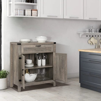 Hutch Cabinets: 29.5'' Wide Hutch Cabinet And Microwave Stands