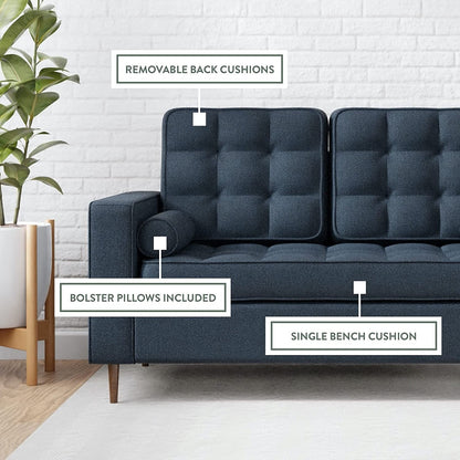 2 Seater Sofa : Faux Leatherette Sofa Set, Multicolour Options