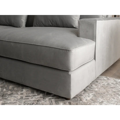 2 Seater Sofa Set : Square Arm Sofa