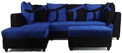 L Shape Sofa Set:- Fabric Sectional Sofa Set