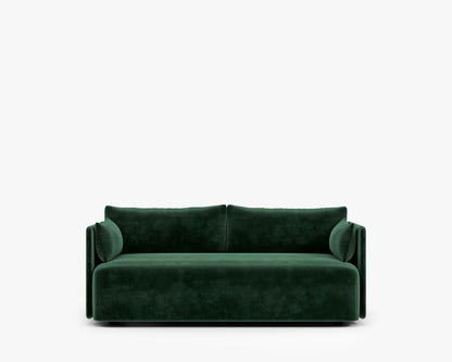 3 Seater Sofa Set:- Star Loveseat Fabric Sofa Set (Green)