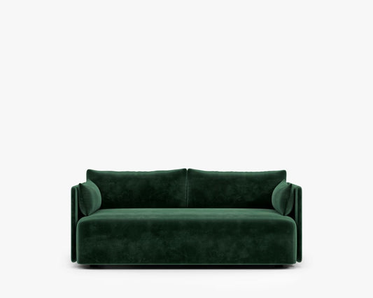 3 Seater Sofa Set:- Star Loveseat Fabric Sofa Set (Green)
