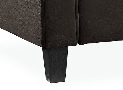 3 Seater Sofa : Dark Grey Fabric Sofa Set