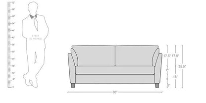 3 Seater Sofa Set:- Fabric Sofa Set