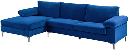 3 Seater Sofa : L-Shape Couch with Extra Wide